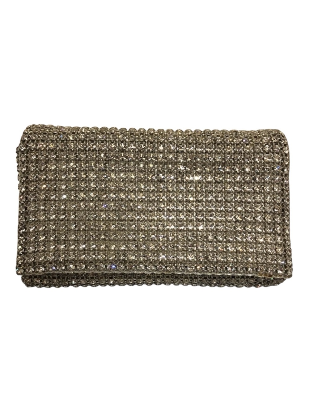 NWT Franchi Bag Crystal Rhinestone Embellished Sparkly Handbag Mini Purse Clutch